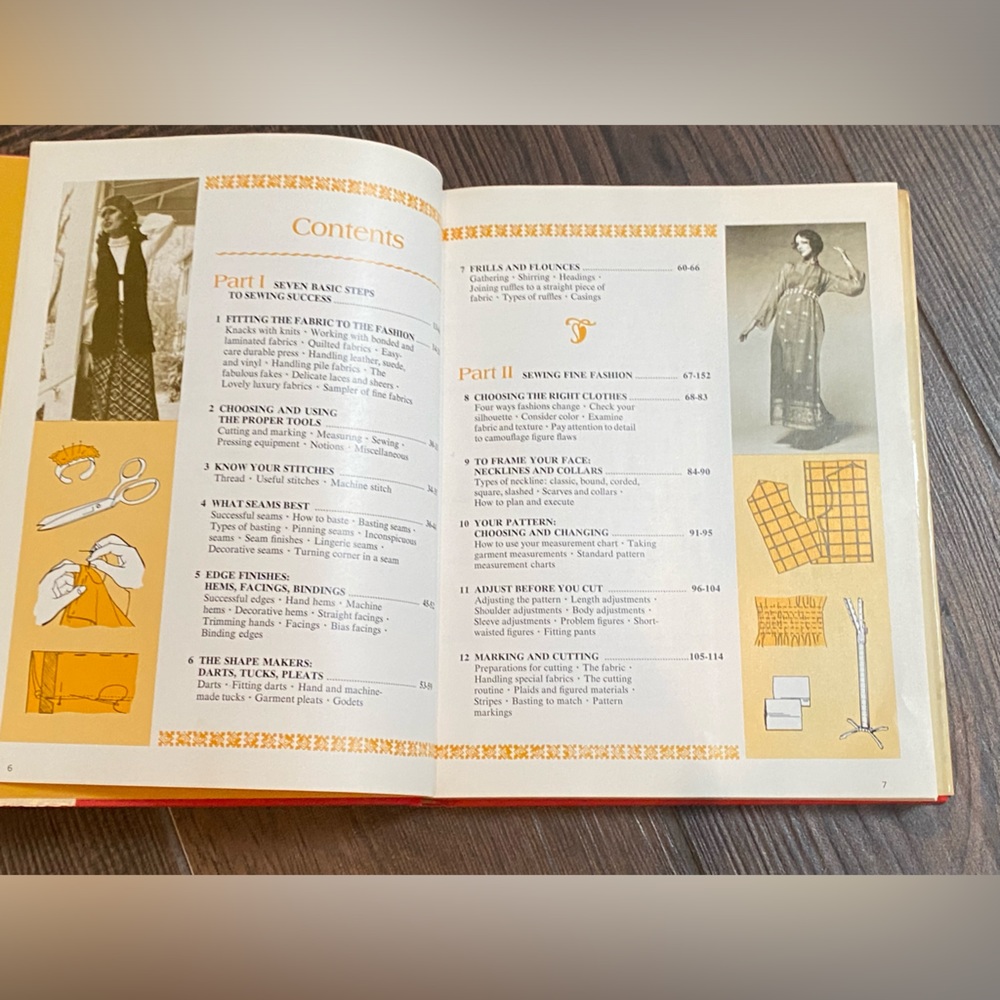 Vintage 1970s The Complete Book of Sewing Book - Picture 6 of 6